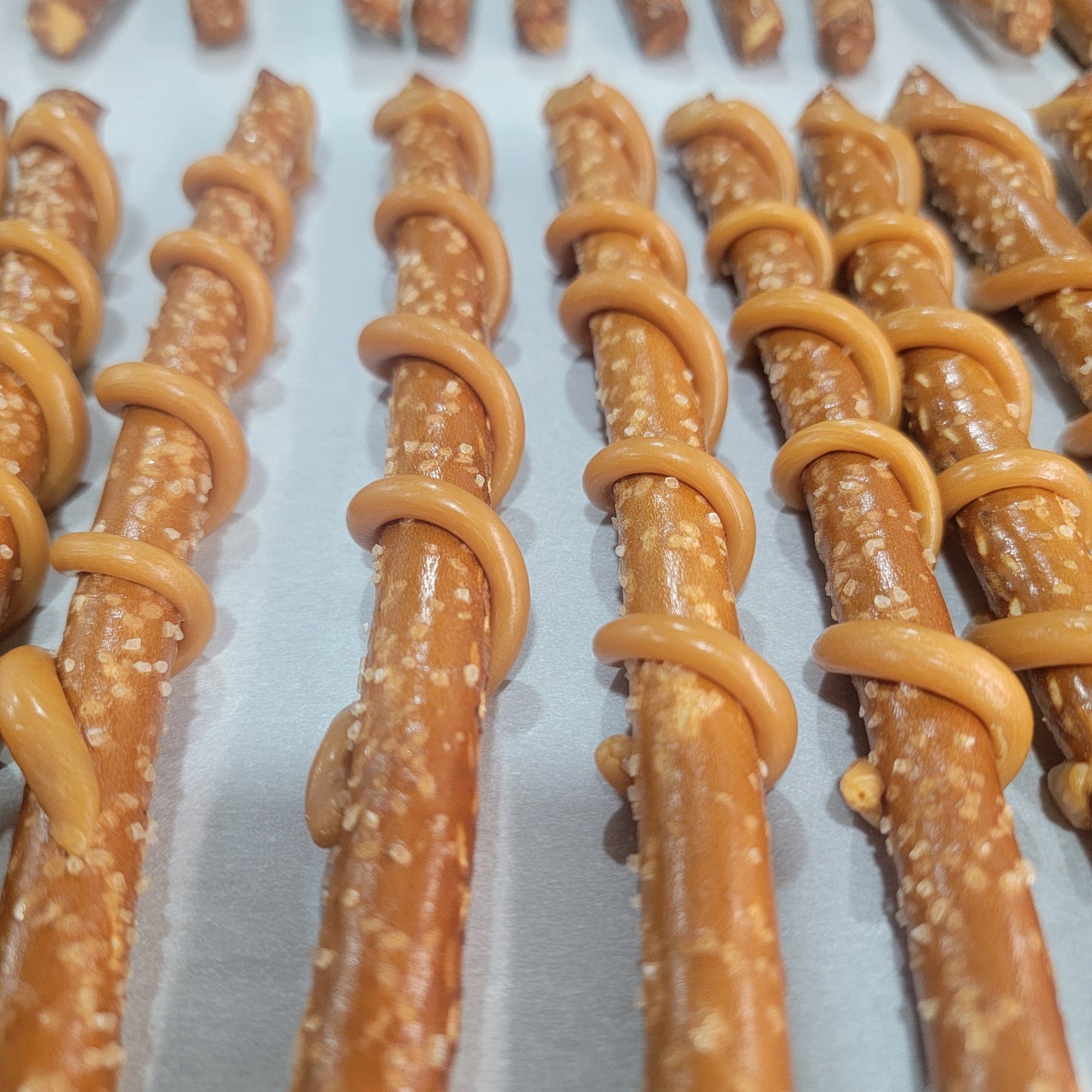 Chocolate-Covered Pretzel Rods (Baker’s Dozen – 13)
