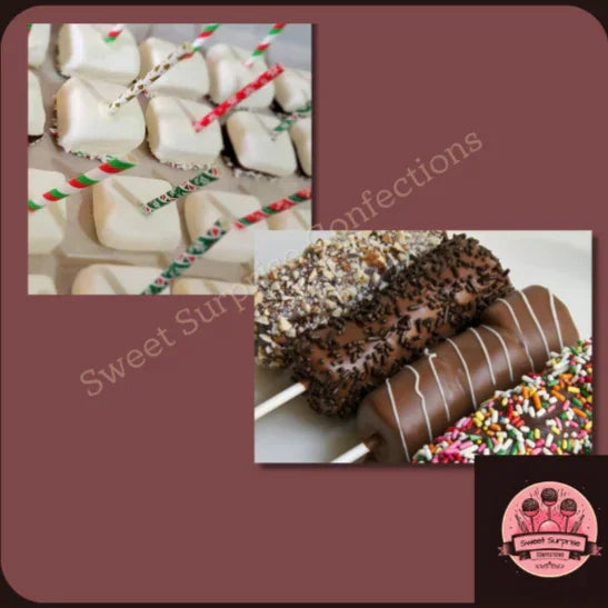 Chocolate Covered Gourmet Marshmallows | Sweet Surprise Confections - handcrafted candy & chocolate by Sweet Surprise Confections