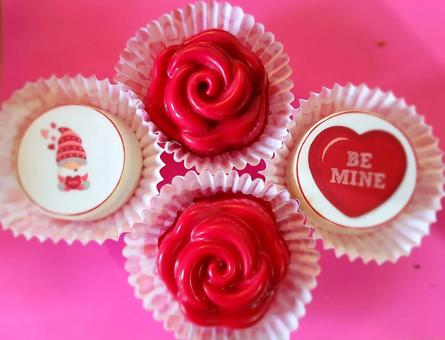 - handcrafted  by Sweet Surprise Confections