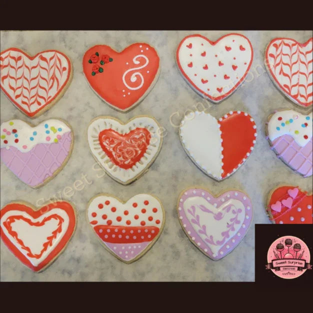 - handcrafted  by Sweet Surprise Confections