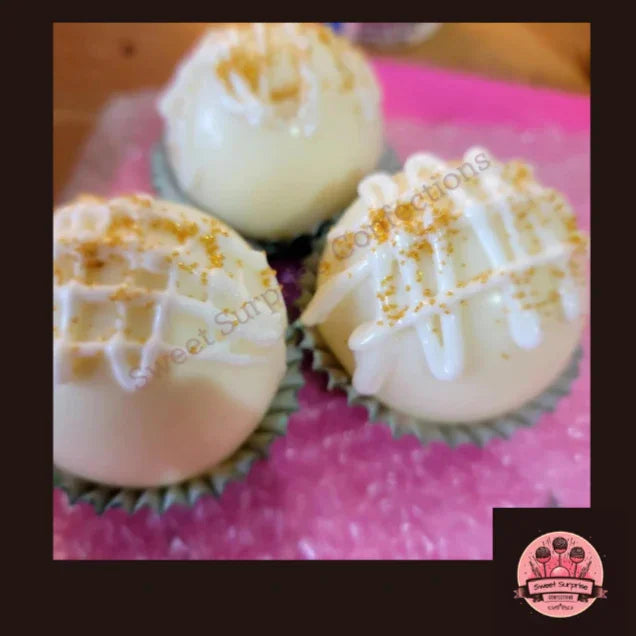 - handcrafted  by Sweet Surprise Confections