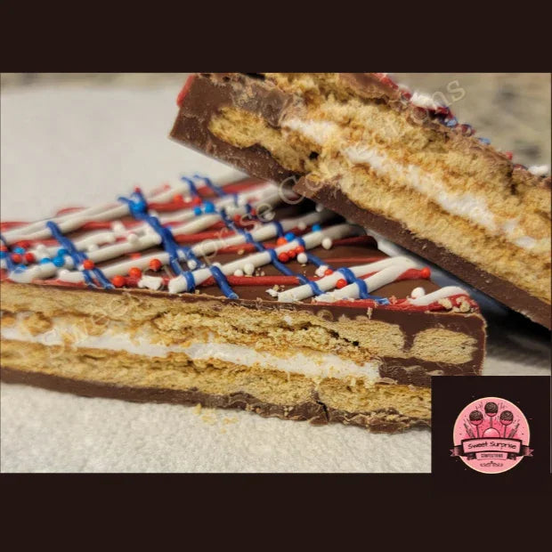 - handcrafted  by Sweet Surprise Confections