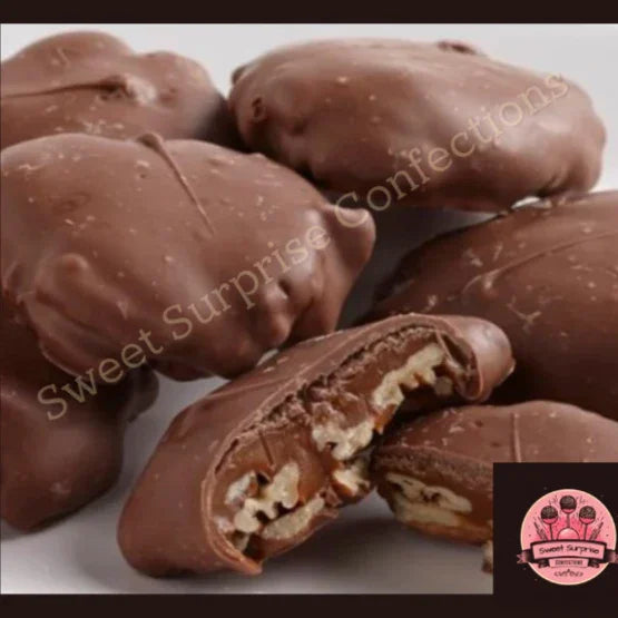 Pecan Turtles | Sweet Surprise Confections - handcrafted candy & chocolate by Sweet Surprise Confections