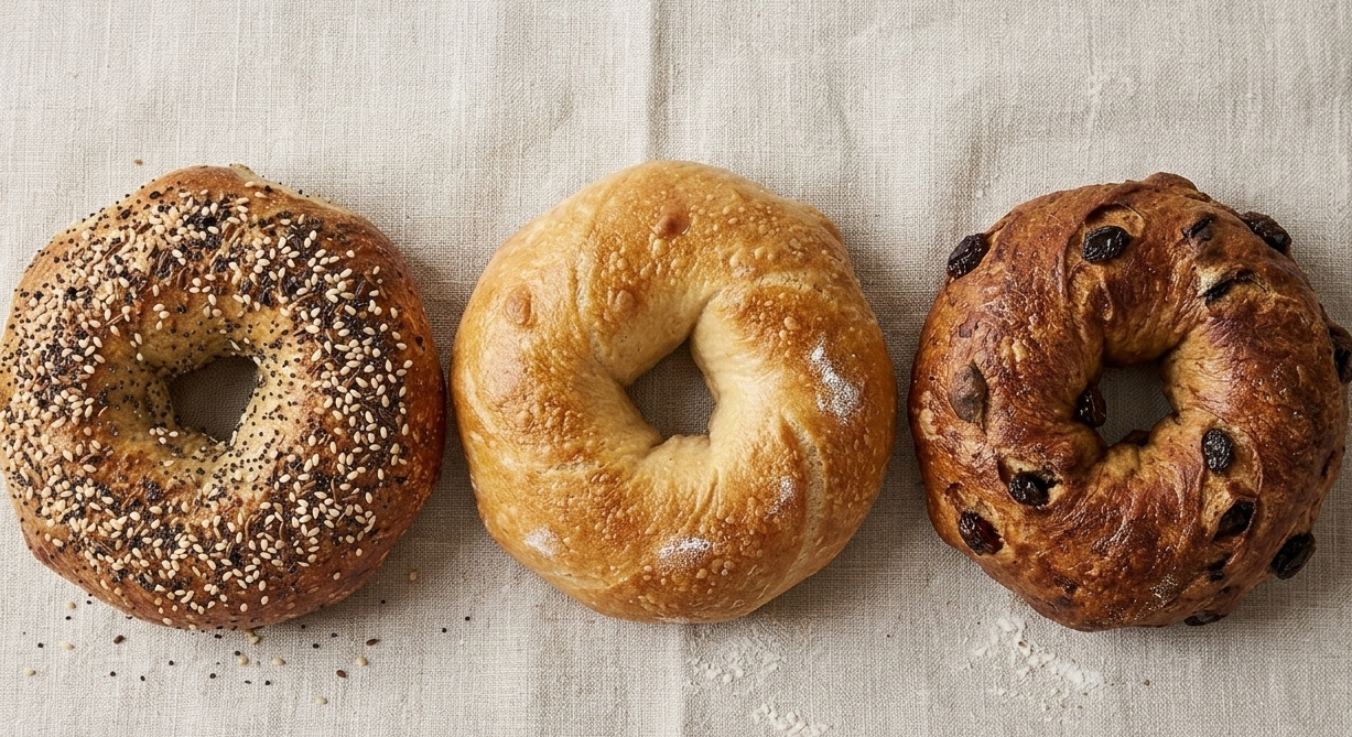 Sourdough Bagels