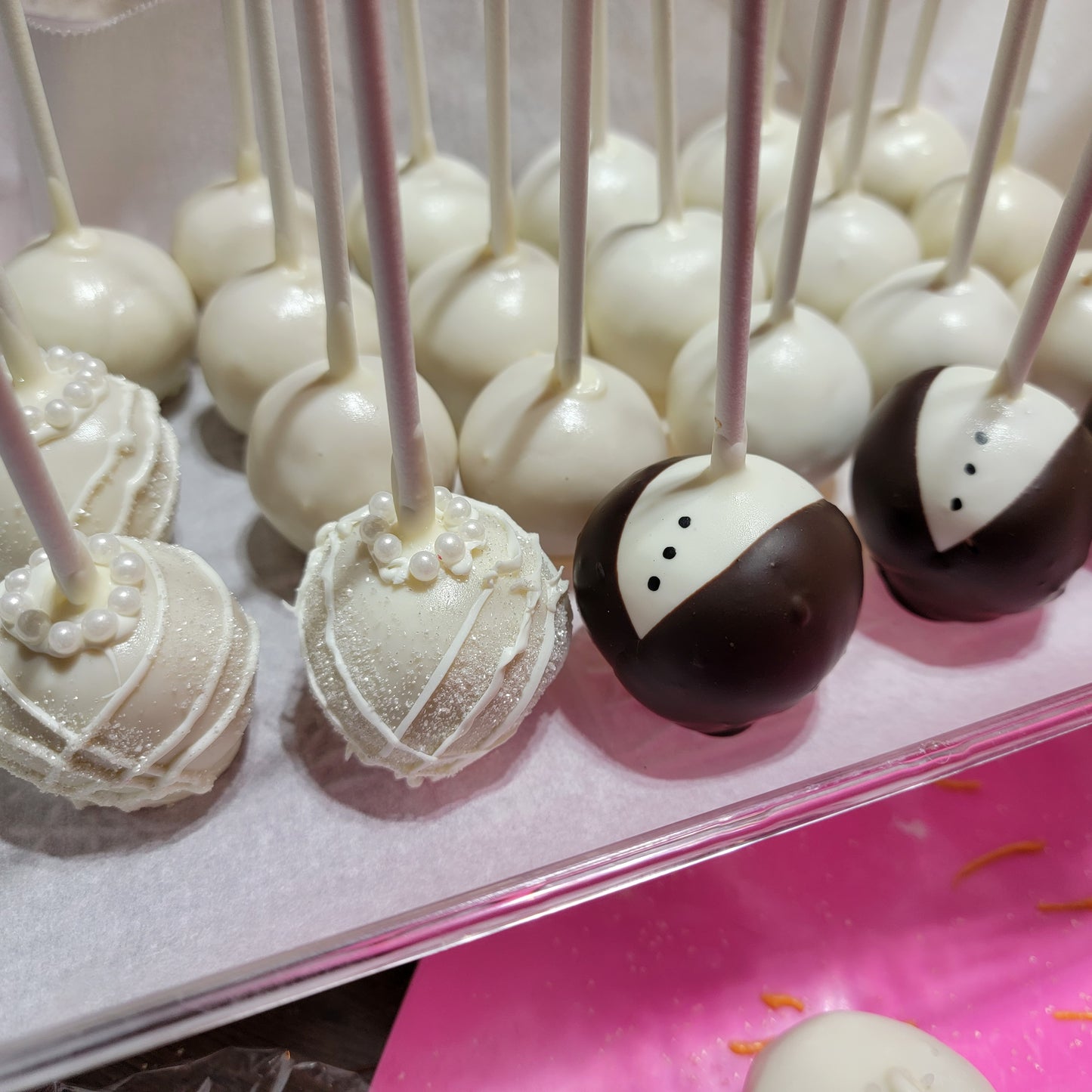 - handcrafted by Sweet Surprise Confections