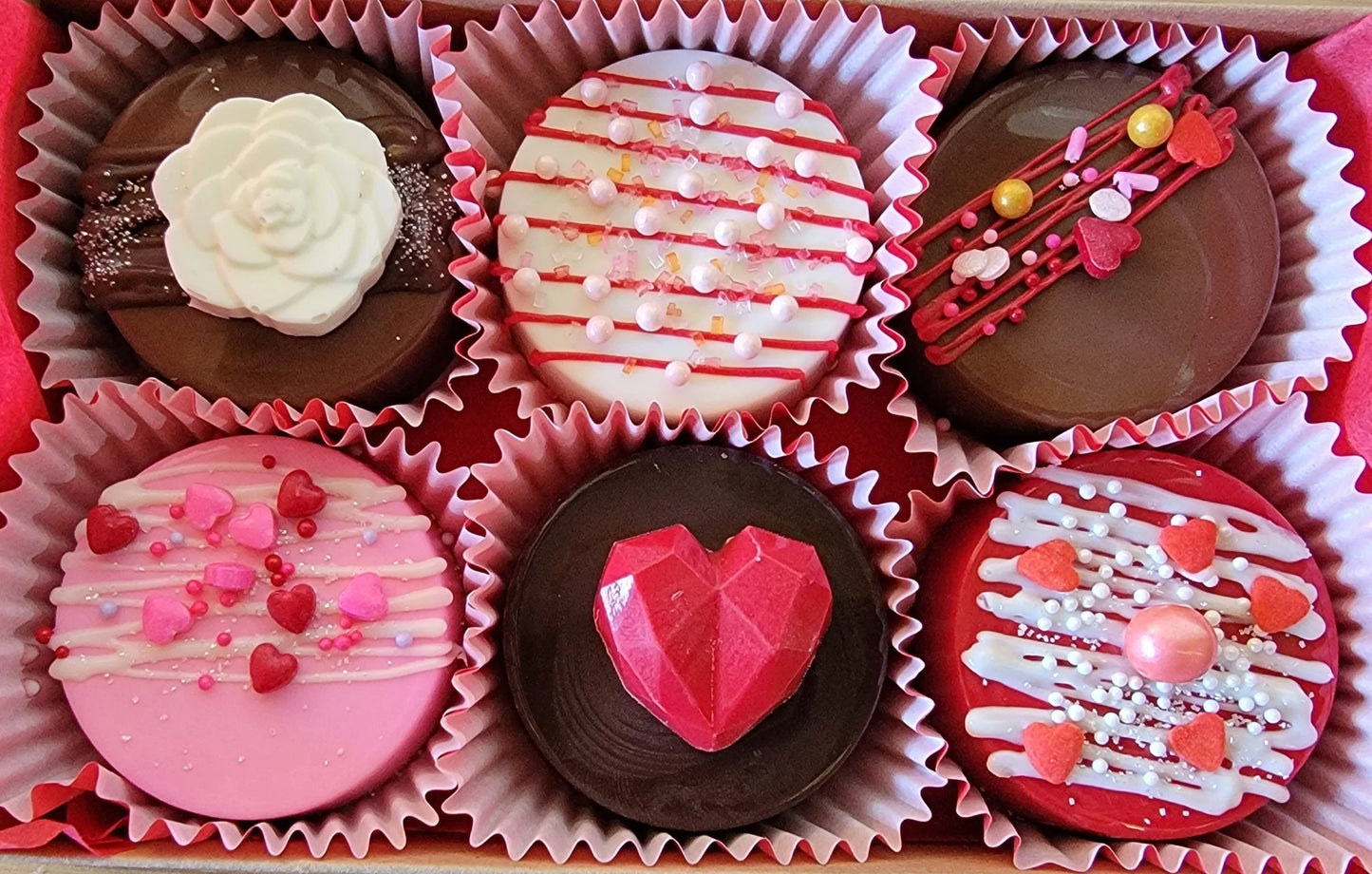 - handcrafted  by Sweet Surprise Confections