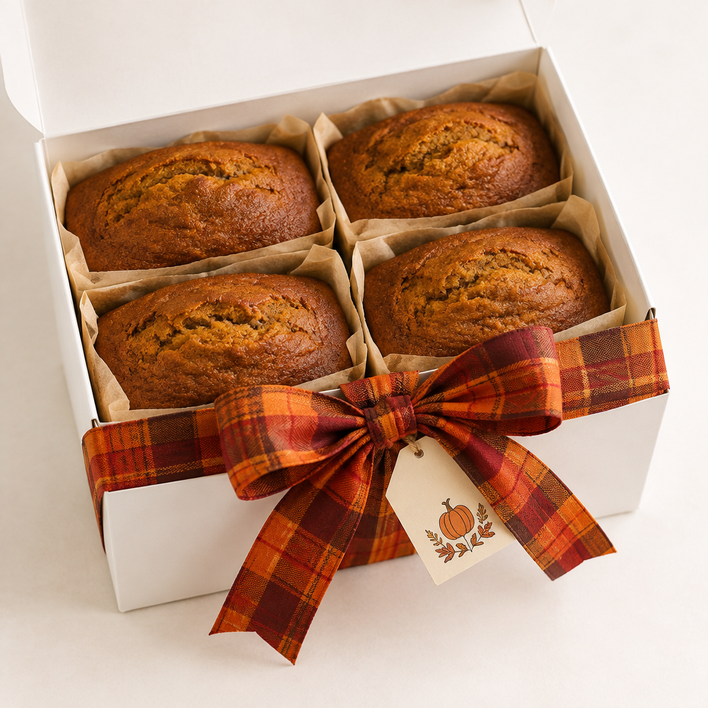 Mini Pumpkin Pie Sourdough 4-Pack