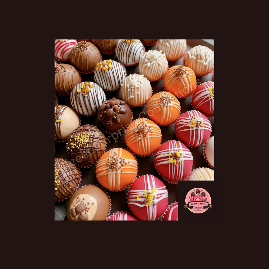 Sweet Surprise Confections Cake Truffles - Holiday Flavors