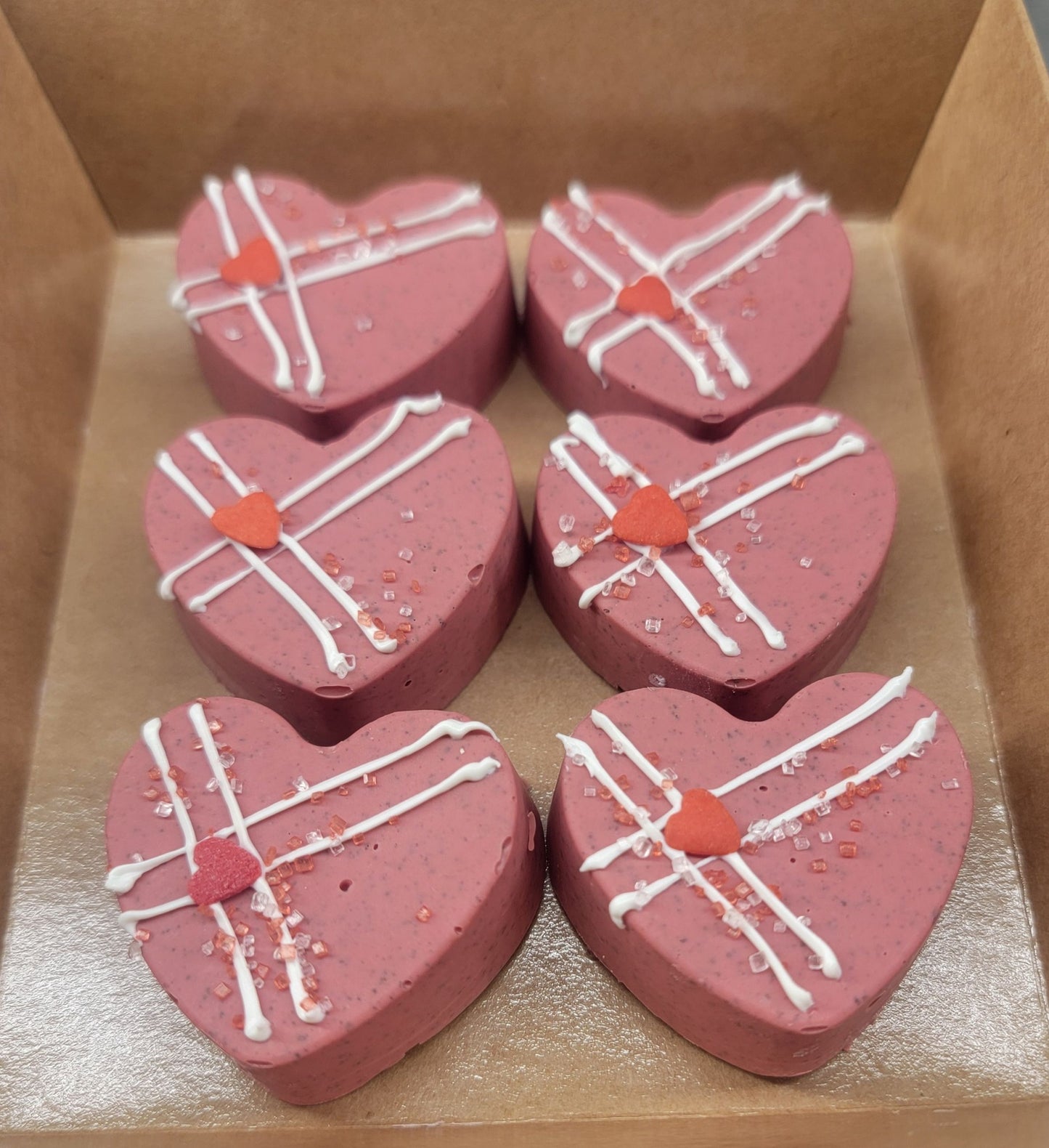 - handcrafted  by Sweet Surprise Confections