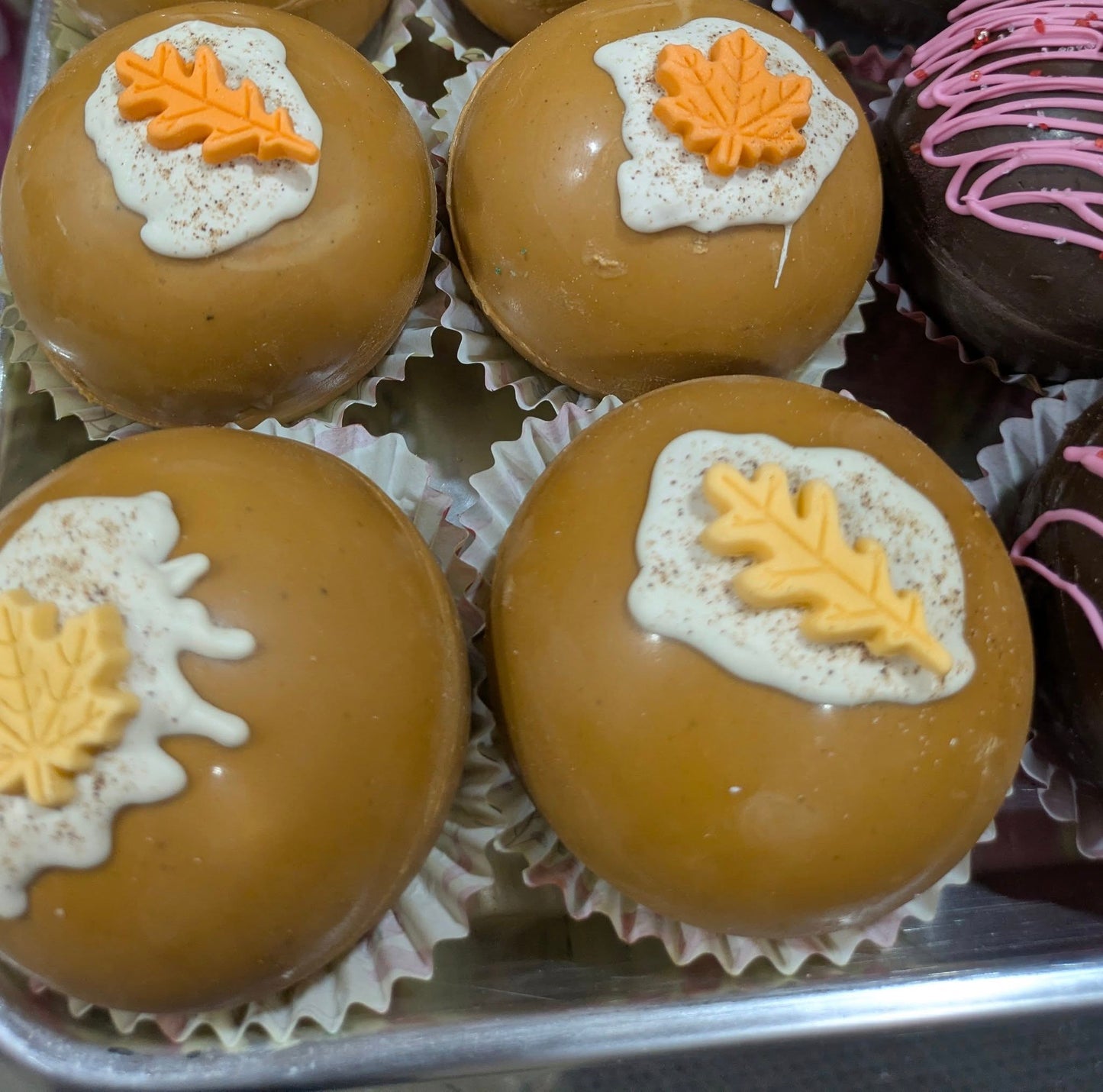 Hot Cocoa Bombs - Limited Fall Varieties | Sweet Surprise Confections