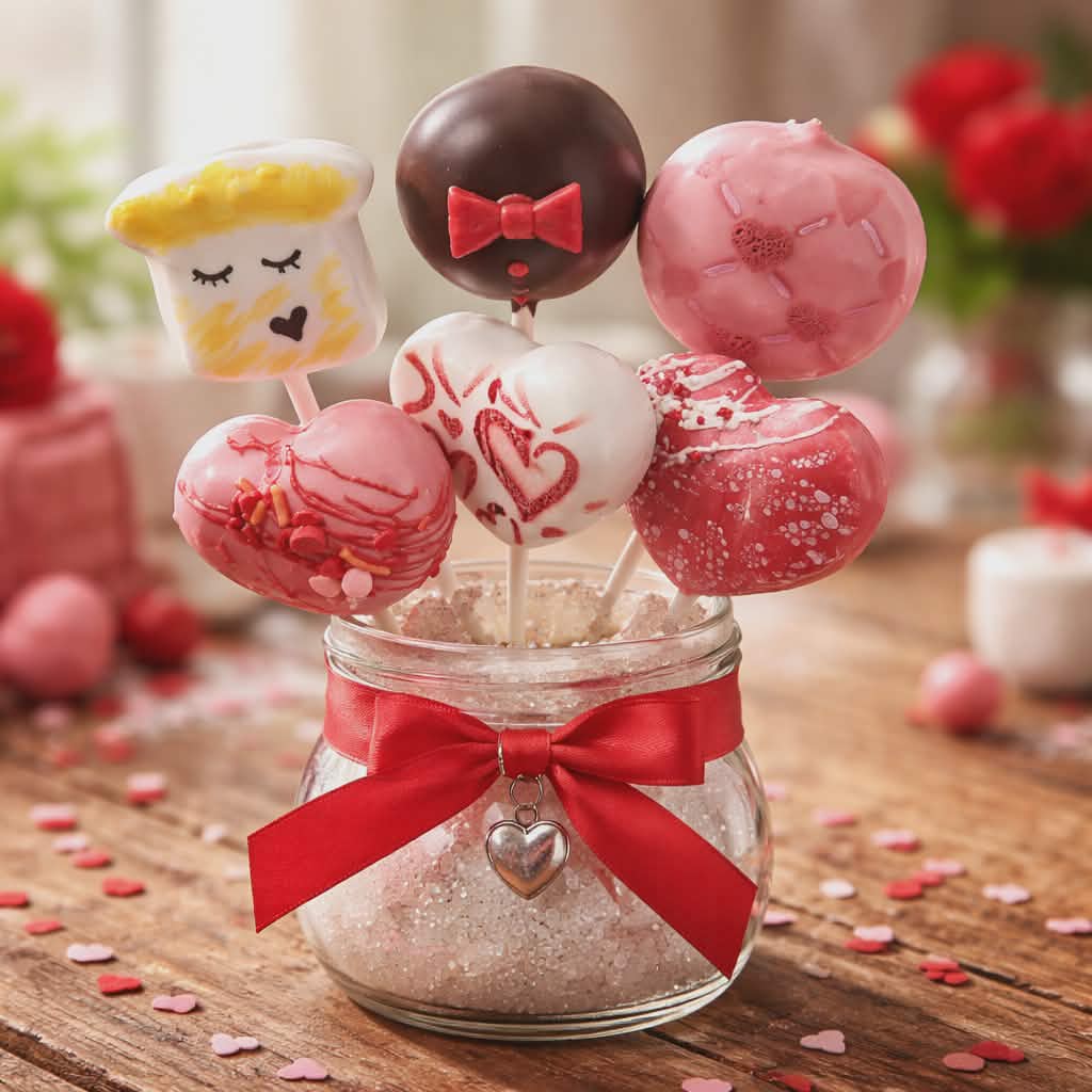 Valentine's Love Bites - Cake Truffle Gift Packs