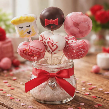 Valentine's Love Bites - Cake Truffle Gift Packs