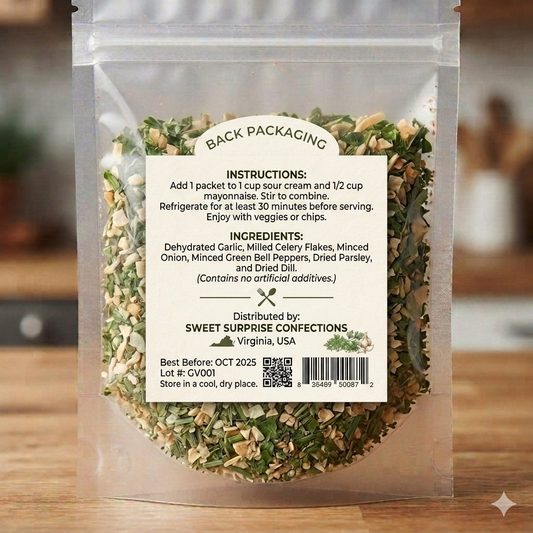 Dry Dip Mixes - Sweet and Savory, Easy Peasy!