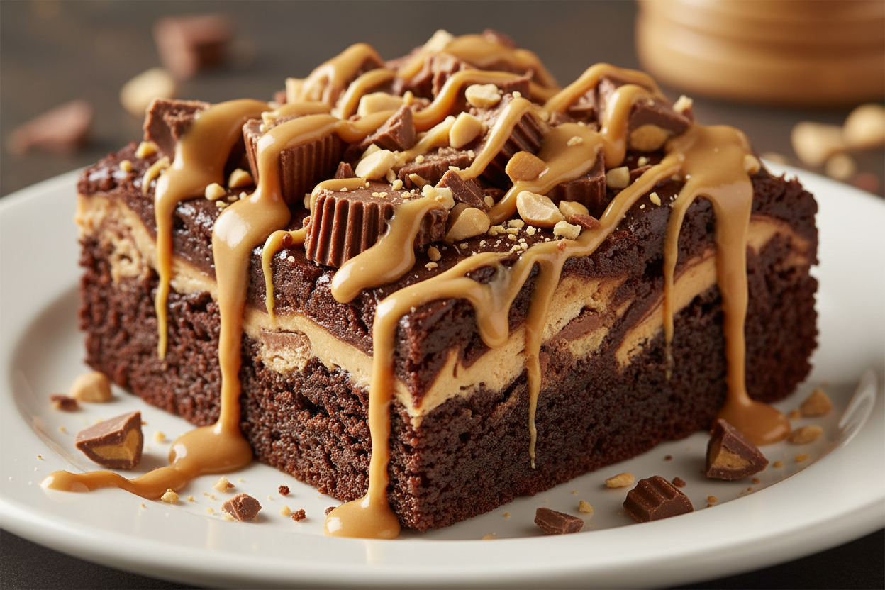 peanut butter extreme brownie