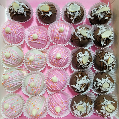 - handcrafted  by Sweet Surprise Confections